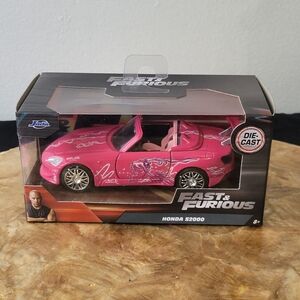 Fast & Furious Honda S2000 Die-Cast Toy Car - Pink